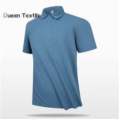 Kerja bernafas memakai baju polo