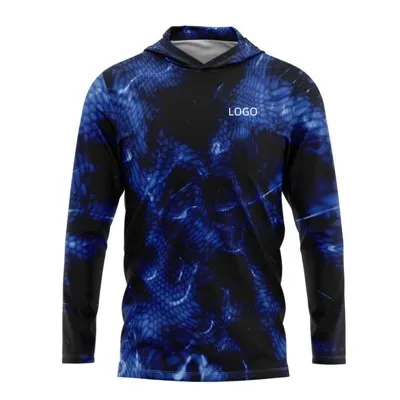 Baju Hoodie Memancing Camo Performance