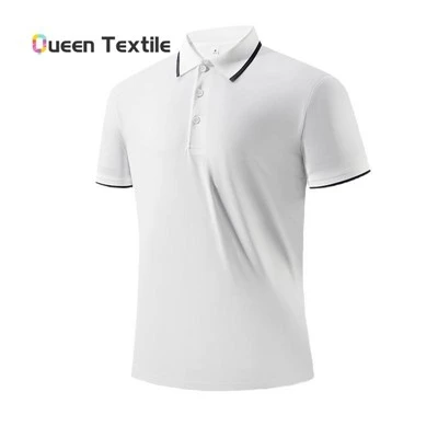 Kemeja polo lelaki putih